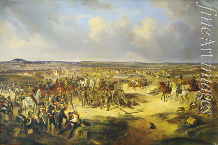 Willewalde Gottfried (Bogdan Pavlovich) - The Battle of Paris on March 17, 1814
