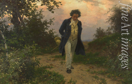 Schmid Julius - Ludwig van Beethoven on a walk