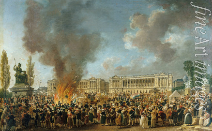 Demachy Pierre-Antoine - The Festival of Unity and Indivisibility on August 10, 1793