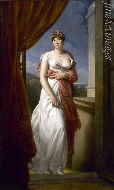 Gérard François Pascal Simon - Porträt von Thérésa Cabarrus, Madame Tallien (1773-1835)