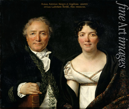 David Jacques Louis - Portrait of Antoine und Angélique Mongez