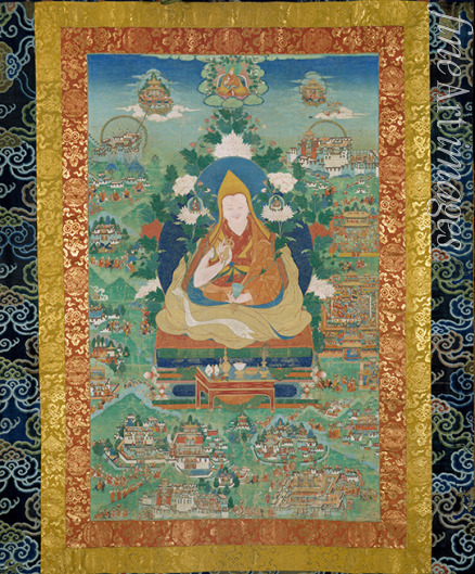 Tibetische Kultur - Ngawang Lobsang Gyatsho (1617-1682), der 5. Dalai Lama