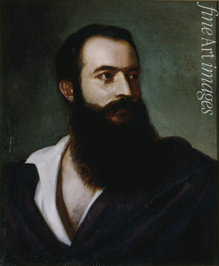 Buchheister Louis - Portrait of Felice Orsini (1819-1858)