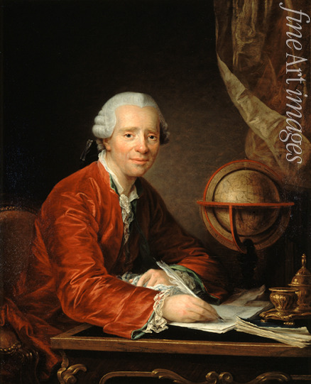 Lusurier Catherine - Porträt von Jean le Rond D'Alembert (1717-1783)