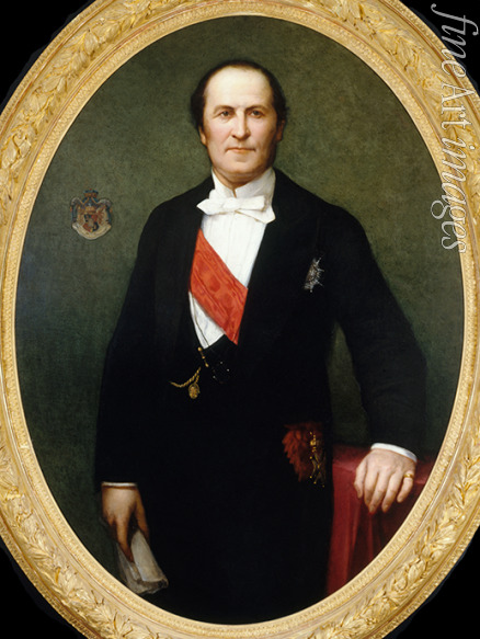 Lehmann Henri - Porträt von Georges-Eugène Baron Haussmann (1809-1891)