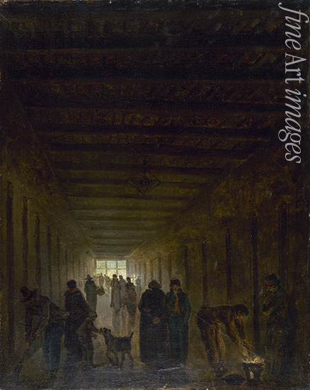 Robert Hubert - Corridor of the Saint-Lazare Prison