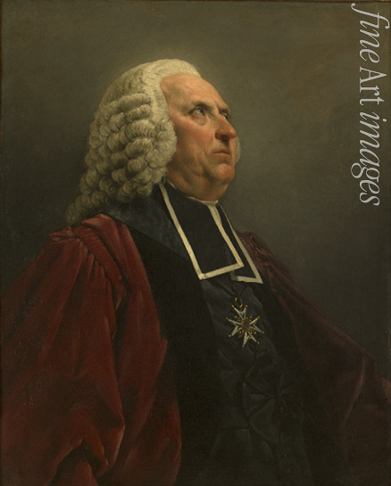 Hallé Noël - Portrait of the writer Louis-Sébastien Mercier (1740-1814)