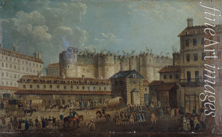 Demachy Pierre-Antoine - Die Erstürmung der Bastille am 14. Juli 1789