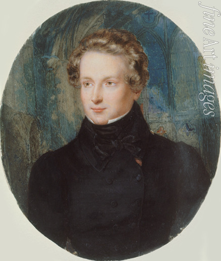 Alaux Jean - Portrait of Victor Hugo (1802-1885)