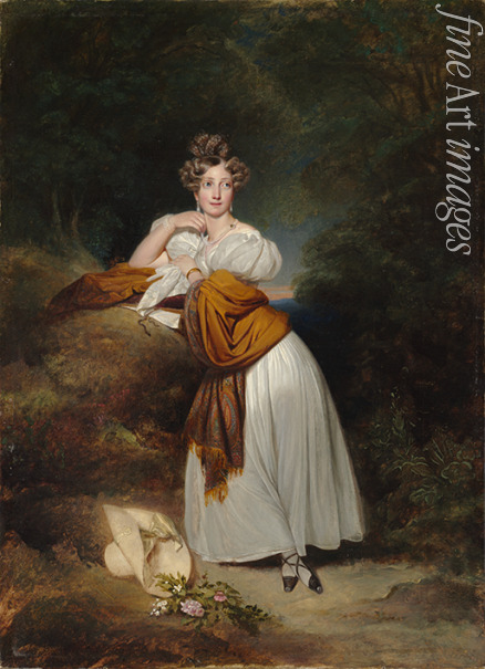 Winterhalter Franz Xavier - Portrait of Grand Duchess Sophie of Baden (1801-1865)