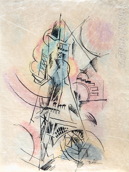 Delaunay Robert - Study for La Tour Eiffel