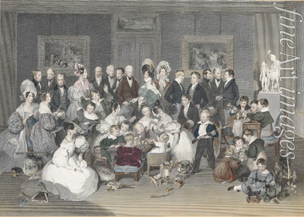 Fendi Peter - Die österreichische kaiserliche Familie im Jahre 1834