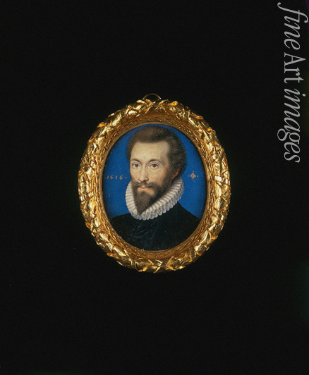 Oliver Isaac - Portrait of the poet John Donne (1572-1631)