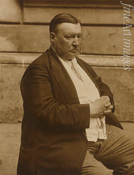 Anonymous - Portrait of the composer Alexander Glazunov (1865-1936)