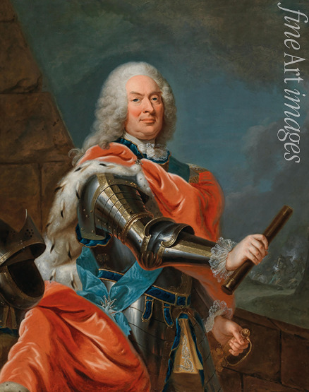 Tischbein Johann Heinrich the Elder - Portrait of William VIII, Landgrave of Hesse-Kassel (1682-1760)