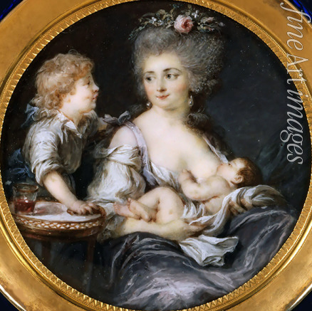 Labille-Guiard Adélaïde - Madame Mitoire and her children