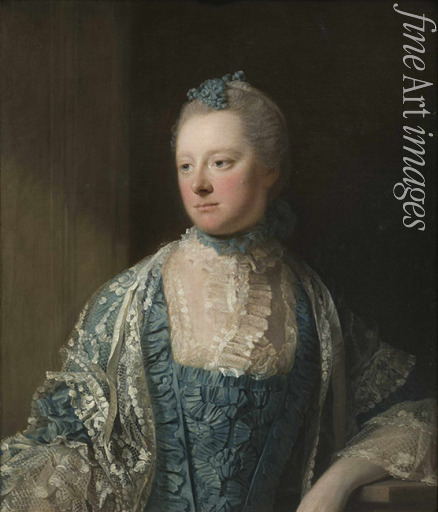 Ramsay Allan - Porträt von Elizabeth, Gräfin von Salisbury, geb. Keet (1721-1776)  