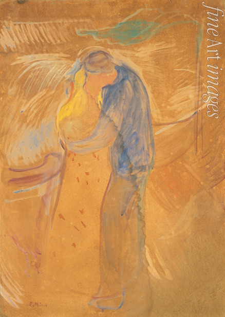 Munch Edvard - The Kiss