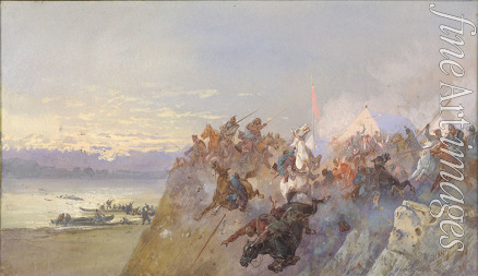 Karasin Nikolai Nikolajewitsch - die letzte Niederlage der Truppen von Kütschüm Khan. 1598
