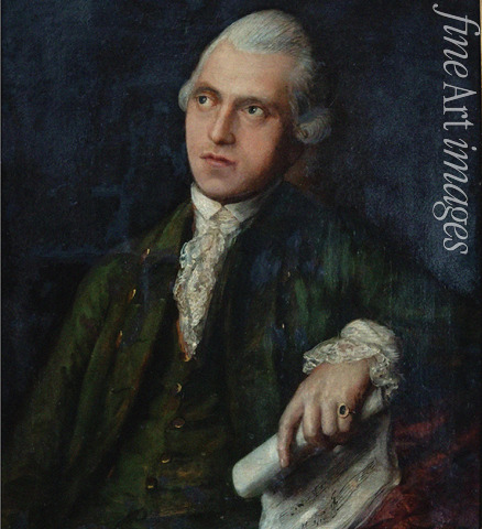 Gainsborough Thomas - Portrait of the composer and violinist Antonín Kammel (1730-1784)