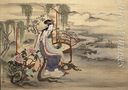 Eishi Chobunsai (Hosoda) - Die chinesische Schönheit Yang Guifei