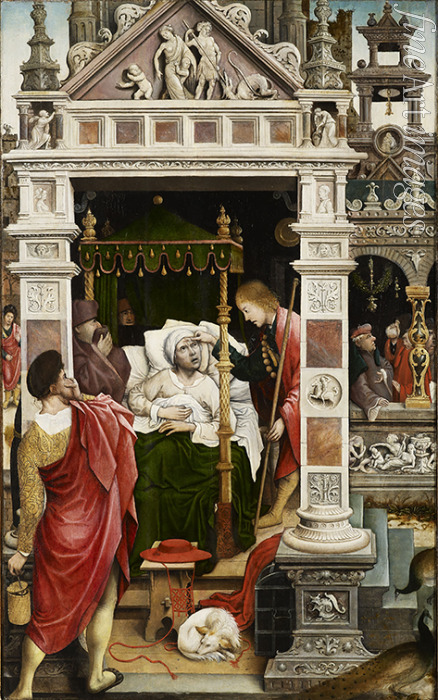 Orley Everaert (Everard) van - Szene aus dem Leben des Heiligen Rochus