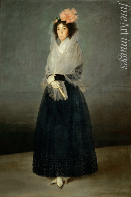 Goya Francisco de - Portrait of the Countess del Carpio, Marquesa de la Solana (1757-1795)