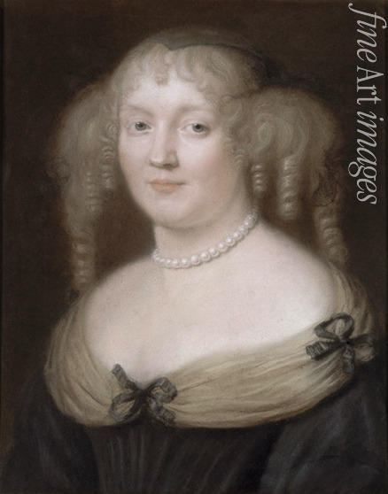 Nanteuil Robert - Portrait of Marie de Rabutin-Chantal, Marquise de Sévigné (1626-1696) 