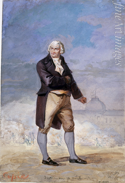 Cyboule Armand - Portrait of Georges Jacques Danton (1759-1794)