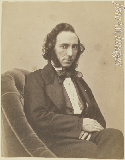 Nadar (Tournachon) Gaspard-Félix - Porträt von Violinist und Komponist Ernesto Camillo Sivori (1815-1894) 