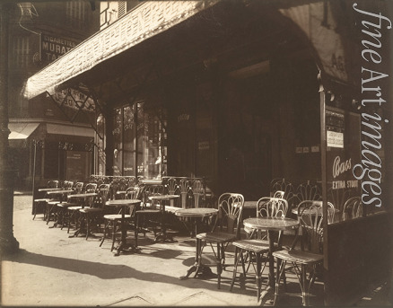 Atget Eugène - Café, Avenue de la Grande-Armée 