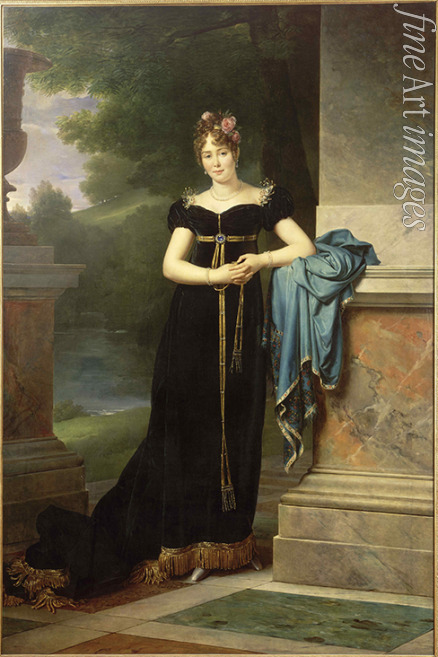 Gérard François Pascal Simon - Porträt von Maria Gräfin Walewska (1786-1817)