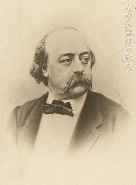 Nadar (Tournachon) Gaspard-Félix - Porträt von Gustave Flaubert (1821-1880)