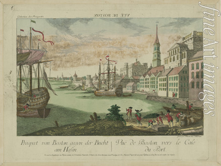 Habermann Franz Xaver - View of Boston Harbor