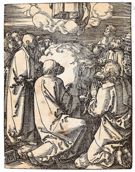 Dürer Albrecht - Die Himmelfahrt Christi, aus der Folge Die Kleine Passion