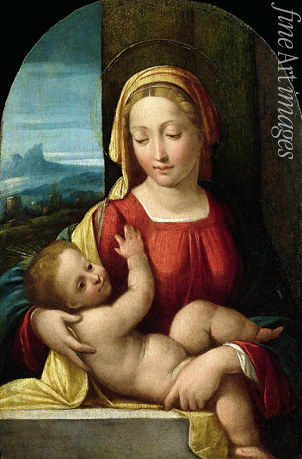 Garofalo Benvenuto Tisi da - Virgin and Child