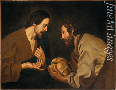 Ribera José de - Christus und der Dämon