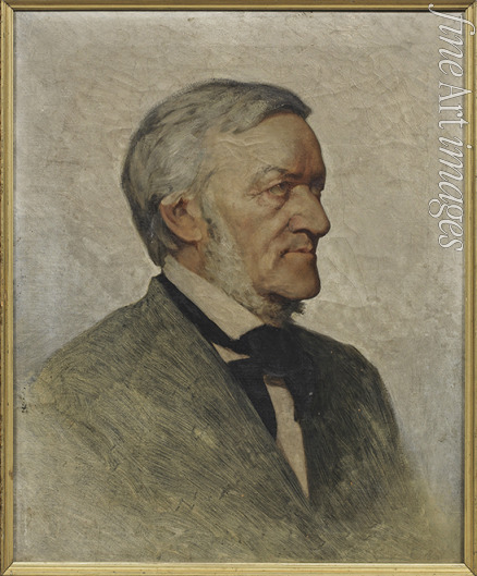 Lenbach Franz von - Portrait of the Composer Richard Wagner (1813-1883)