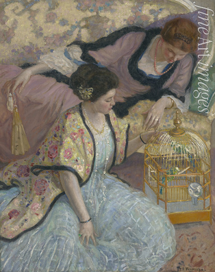 Frieseke Frederick Carl - The Parrots