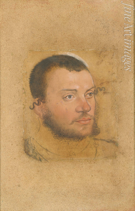 Cranach Lucas der Jüngere - Porträt von Herzog Johann Ernst I. von Sachsen-Coburg (1521-1553) 