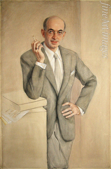 Sorin Saveli Abramovich - Portrait of the composer Arthur Lourié (1891-1966)