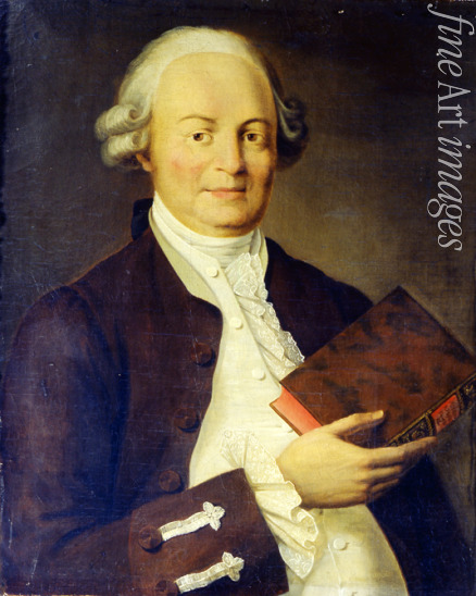 Russischer Meister - Porträt des Dichters Wassili K. Trediakowski (1703-1769)