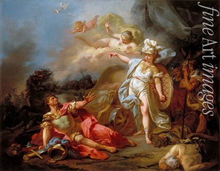 David Jacques Louis - The Combat of Mars and Minerva