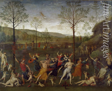 Perugino - The Combat of Love and Chastity