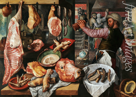 Beuckelaer Joachim - Butcher's Stall