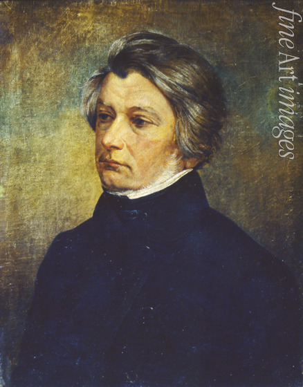 Chrucki Iwan Fomitsch - Porträt des Dichters Adam Mickiewicz (1798-1855)