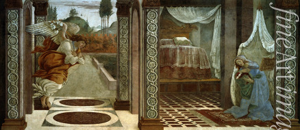 Botticelli Sandro - The Annunciation