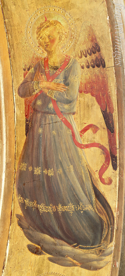 Angelico Fra Giovanni da Fiesole - Der musizierende Engel (Aus dem Linaioli-Tabernakel)