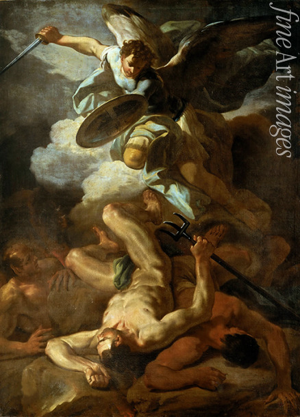Giaquinto Corrado - The Archangel Michael defeating Lucifer