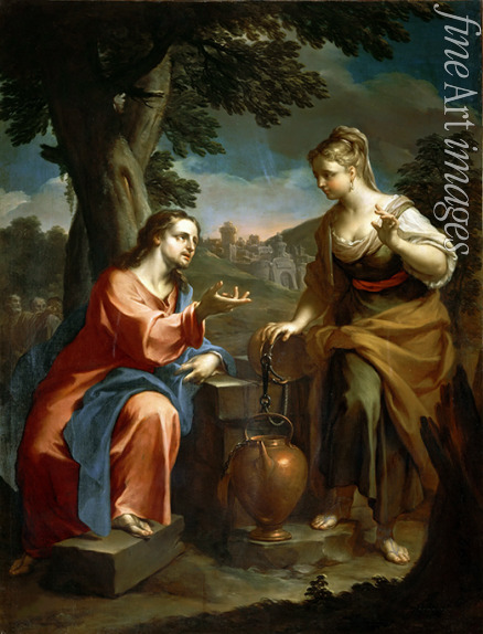 Trevisani Francesco - Jesus und die Samariterin am Jakobsbrunnen